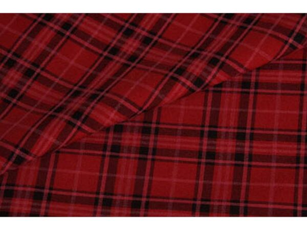 Xale crepe xadrez vermelho preto 150x150